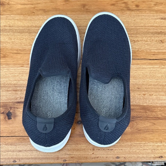 Allbirds Women's Navy Slip-On Loafers - Picture 4 of 5